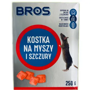 BROS - kostka na myszy i szczury 250g