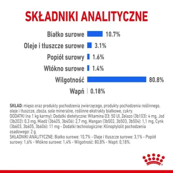 ROYAL CANIN Indoor Sterilised Pasztet 12x85g