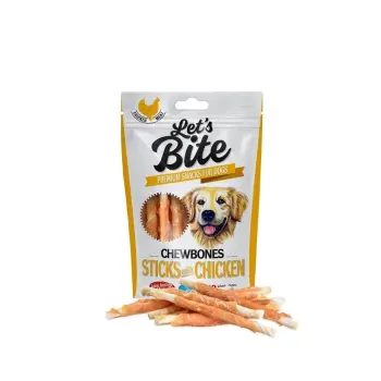 Brit Let’s Bite Chewbones Sticks With Chicken 300g