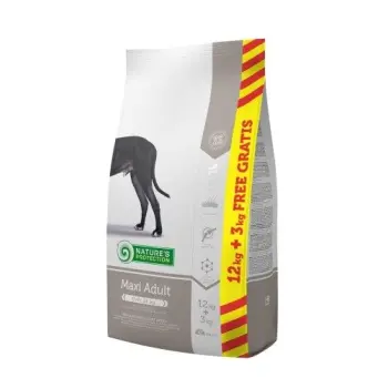 Nature's Protection Maxi Adult 12kg + 3kg Gratis