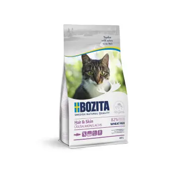 BOZITA Hair & Skin Z Łososiem 400g