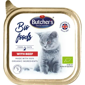 Butcher's Bio Food Cat Z Wołowiną I Cielęciną 85g