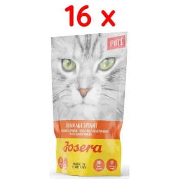 Josera Pate Kurczak Ze Szpinakiem 16x85g