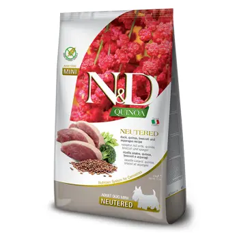 Farmina N&D Quinoa Canine Neutered Adult Mini Duck&Broccoli 2,5kg