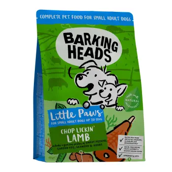 Barking Heads Little Paws Chop Lickin’ Lamb dla psów dorosłych małych ras 4kg