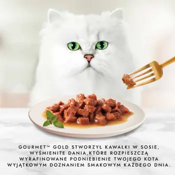 Purina Gourmet Gold łosoś/ kurczak w sosie 85g