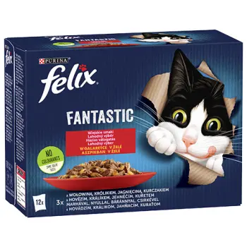 Felix Fantastic Wiejskie Smaki W Galaretce 12x85g