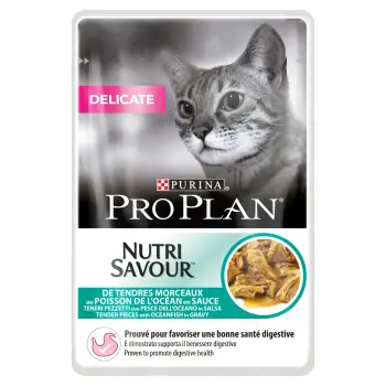 Purina Pro Plan Delicate z rybą dla kota 85g