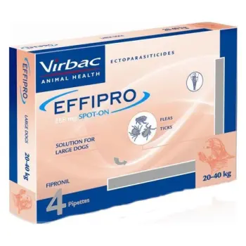 EFFIPRO Spot-On pies L 20-40 kg (pipeta 4 x 2,68ml)