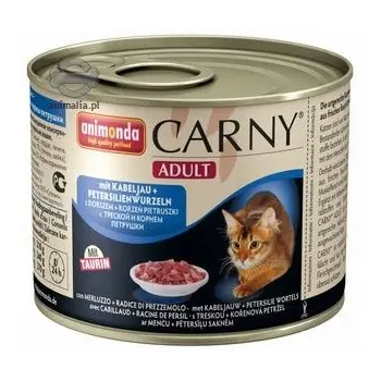 Animonda Cat Carny Adult Wołowina + Dorsz Z Pietruszką 200g