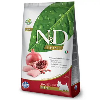 Farmina N&D Prime Dog & Chicken& Pomegranate Adult Mini 7kg