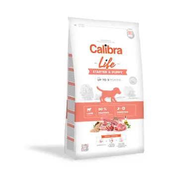 Calibra Dog Life Starterd & Puppy Lamb 12kg