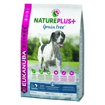 Eukanuba Nature Plus+ Adult All Breeds Grain Free Salmon 2,3kg