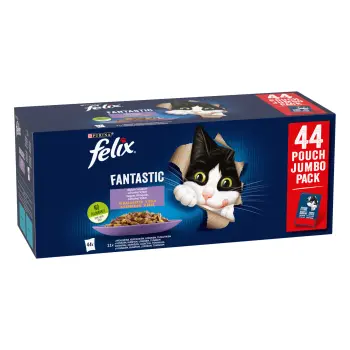 Felix Fantastic Mix Mięsny W Galaretce 44x85g