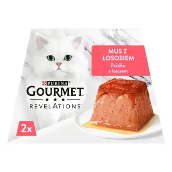 GOURMET Revelations Mus Z Łososiem 2x57g