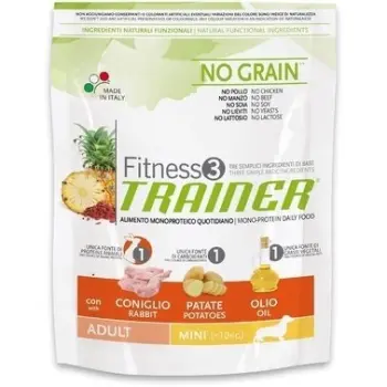 Trainer Fitness 3 Adult Mini Rabbit & Potato 800g