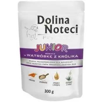 Dolina Noteci Premium Junior Bogata W Wątróbkę Z Królika 300g