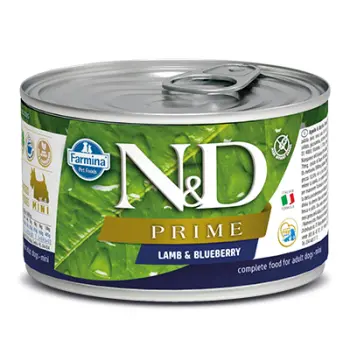 Farmina N&D Prime Canine Lamb & Blueberry Adult Mini 140g