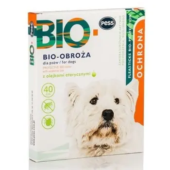 Pess Bio-Ochrona Bio-Obroża Z Olejkami Eterycznymi Zielona 40cm