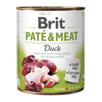 Brit Pate & Meat Z Kaczką 800g