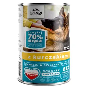 Frendi Kawałki W Delikatnym Sosie Z Kurczakiem 1250g