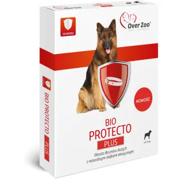 OVER ZOO Obroża Bio Protecto Plus Dla Psów Dużych 75cm