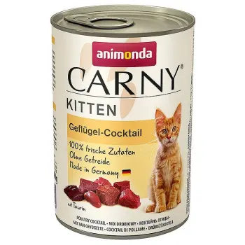 Animonda Cat Carny Kitten Koktajl Drobiowy 400g