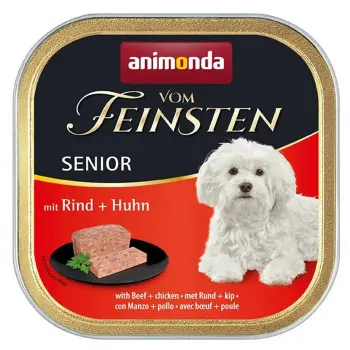 Animonda Dog Vom Feinsten Senior Wołowina Z Kurczakiem 150g