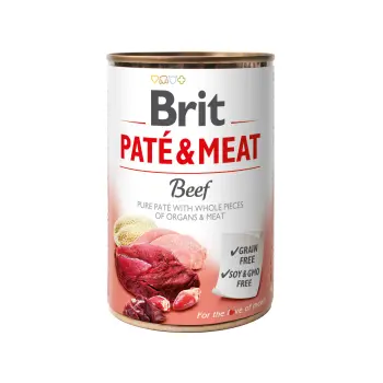 Brit Pate & Meat Z Wołowiną 400g