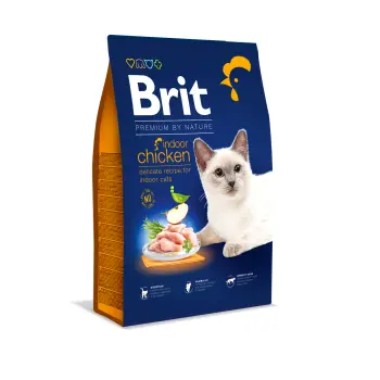 Brit Premium Cat Indoor Chicken 1,5kg