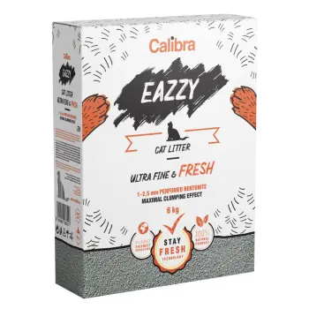 Calibra Eazzy Ultra Fine&Fresh Żwirek Bentonitowy 6kg