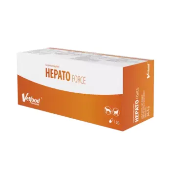 VETFOOD HEPATOforce 120 Kapsułek - Wsparcie Funkcji Wątroby u Zwierząt