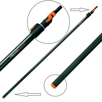 Fiskars QuikFit Trzonek Teleskopowy 2280-4000mm