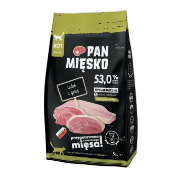 PAN MIĘSKO Indyk Z Gęsią S Dla Kota 5kg