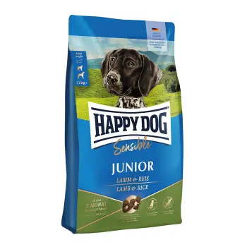 HAPPY DOG Sensible Junior Jagnięcina I Ryż 10kg