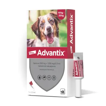 Bayer Advantix Krople Na Kleszcze I Pchły 2,5ml