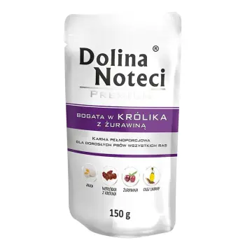 Dolina Noteci Premium Królik Z Żurawiną 150g