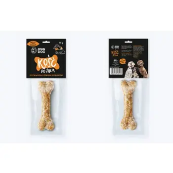 John Dog Kość Do Żucia Ze Żwaczem I Penisem Wołowym 12cm