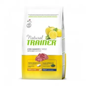 Trainer Natural Adult Small&Toy Con Manzo E Riso 2kg