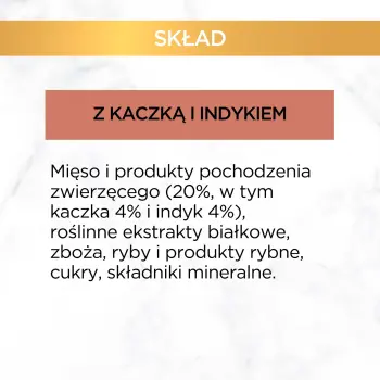 Purina Gourmet Gold kaczka/indyk w sosie 85g