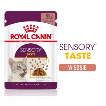 ROYAL CANIN Sensory Smell Taste Feel Kawałki W Sosie 12x85g