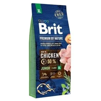 Brit Premium By Nature Junior XL Z Kurczakiem 15kg