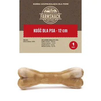 FarmSnack Kość Dla Psa Wołowa 12cm