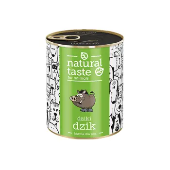 Dolina Noteci Natural Taste Puszka Dla Psa Dziki Dzik 800g