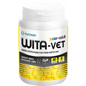 Eurowet Wita-Vet Junior+Adult 8g 80tab