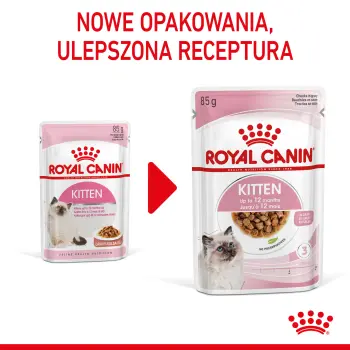 ROYAL CANIN Kitten Instinctive W Sosie 12x85g