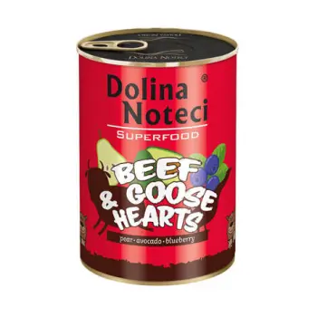 Dolina Noteci Superfood Wołowina Z Sercami Z Gęsi 400g