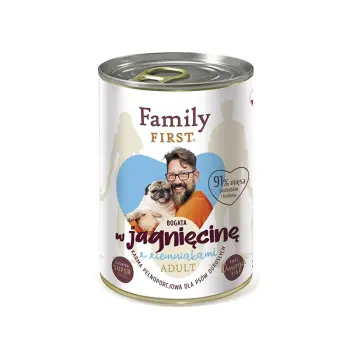 FAMILY FIRST Adult Jagnięcina Z Ziemniakami 400g