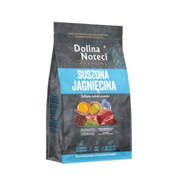 DOLINA NOTECI PREMIUM Karma Suszona Jagnięcina 2kg dla Kotów