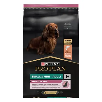 Purina Pro Plan Small & Mini Adult Sensitive Optiderma Łosoś I Ryż 7kg